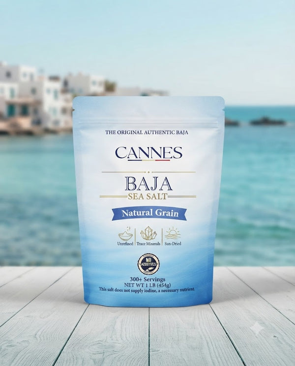 Cannes Baja Sea Salt – Natural Grain