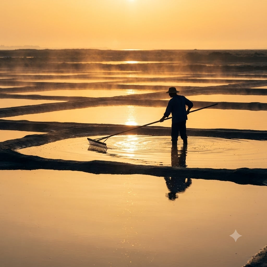 Salt harvesting